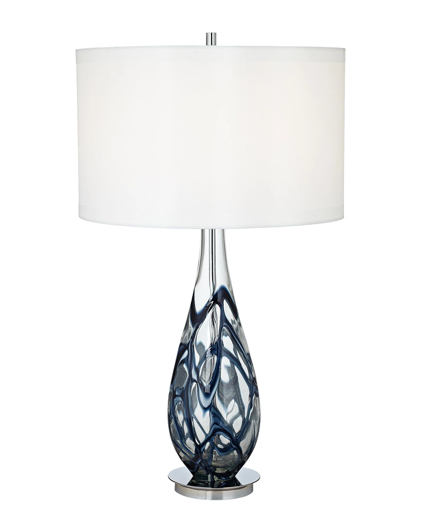 Pacific Coast Indigo Swirl Art Glass Table Lamp Table Lamp Home Table & Desk Lamps 1 Pacific Coast Indigo Swirl Art Glass Table Lamp Table Lamp Home Table & Desk Lamps
