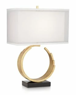 Pacific Coast Riley-Gold Leaf Table Lamp Home Table & Desk Lamps