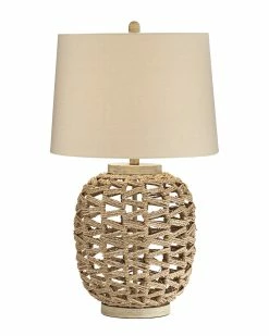 Pacific Coast Montgomery Rattan Table Lamp Home Table & Desk Lamps