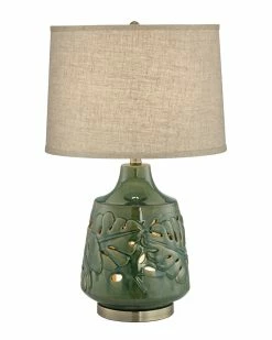 Pacific Coast Green Leaves Table Lamp Home Table & Desk Lamps