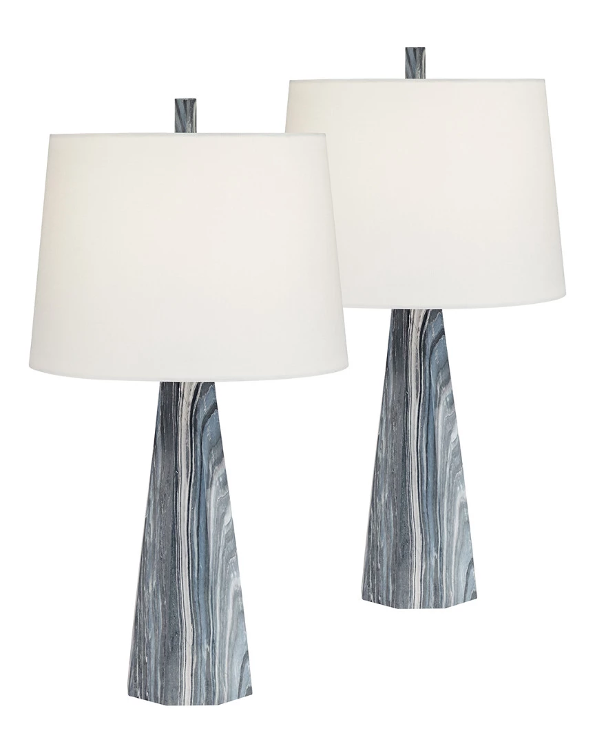 Pacific Coast Bluestone Set Of 2 Table Lamp Home Table & Desk Lamps 1 Pacific Coast Bluestone Set Of 2 Table Lamp Home Table & Desk Lamps