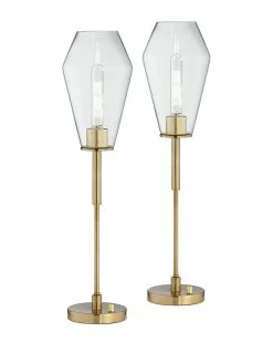 Pacific Coast Ellis Set Of 2 Table Lamp Home Table & Desk Lamps